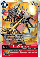 RizeGreymon [BT4-017] (Alternate Art) [Great Legend] 
