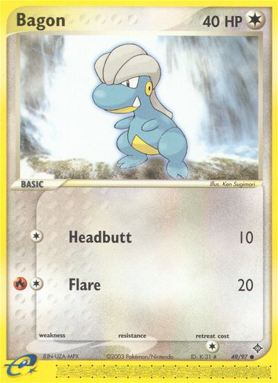 Bagon (49/97) [EX: Dragon] 