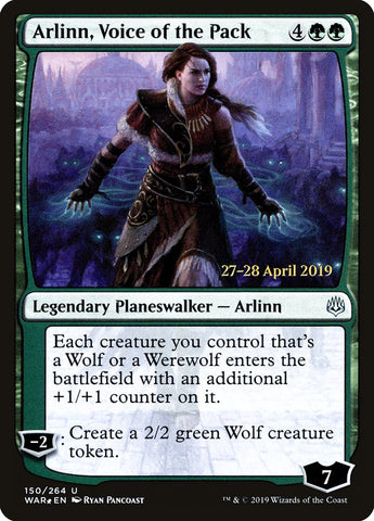 Arlinn, Voice of the Pack [War of the Spark Prerelease Promos] 