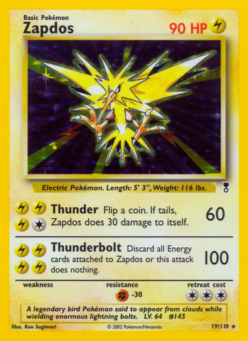 Zapdos (19/110) [Legendary Collection] 