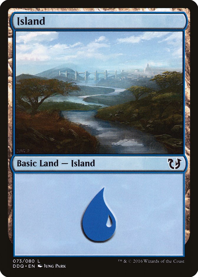 Island (73) [Duel Decks: Blessed vs. Cursed] 