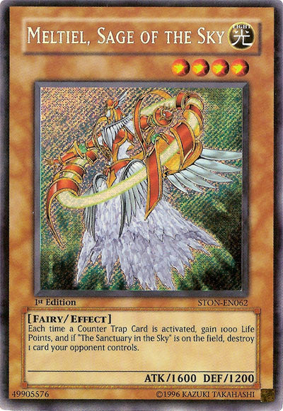Meltiel, Sage of the Sky [STON-EN062] Secret Rare 