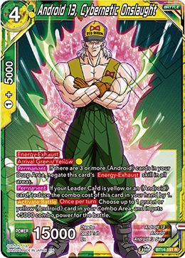 Android 13, Cybernetic Onslaught (BT14-151) [Cross Spirits] 