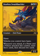 Fearless Swashbuckler (First-Place Foil) [Aetherdrift] 