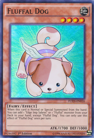 Fluffal Dog [FUEN-EN016] Super Rare 