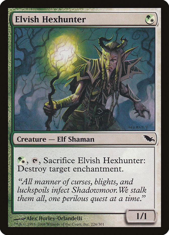 Elvish Hexhunter [Shadowmoor] 
