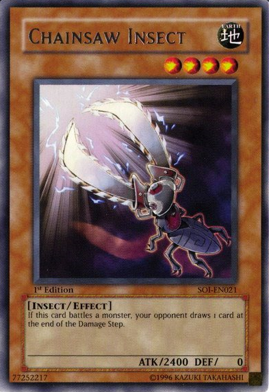 Chainsaw Insect [SOI-EN021] Rare 