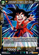 Unbroken Dynasty Son Goku (BT4-079) [Colossal Warfare] 