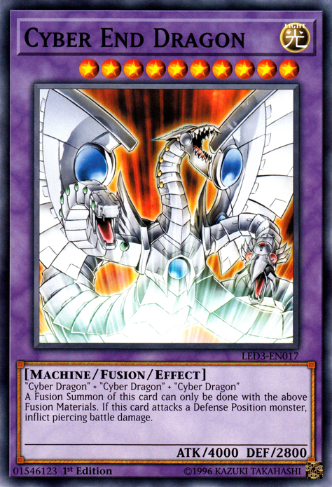 Cyber ​​End Dragon [LED3-EN017] Common 