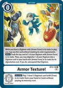 Armor Texture! [BT8-110] [Revision Pack Cards] 