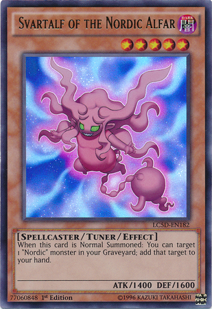Svartalf of the Nordic Alfar [LC5D-EN182] Ultra Rare 