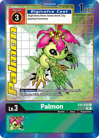 Palmon [EX1-034] (Alternate Art) [Classic Collection] 