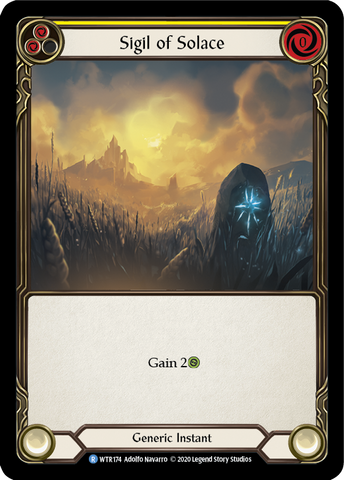 Sigil of Solace (Yellow) [U-WTR174] (Welcome to Rathe Unlimited) Unlimited Normal 