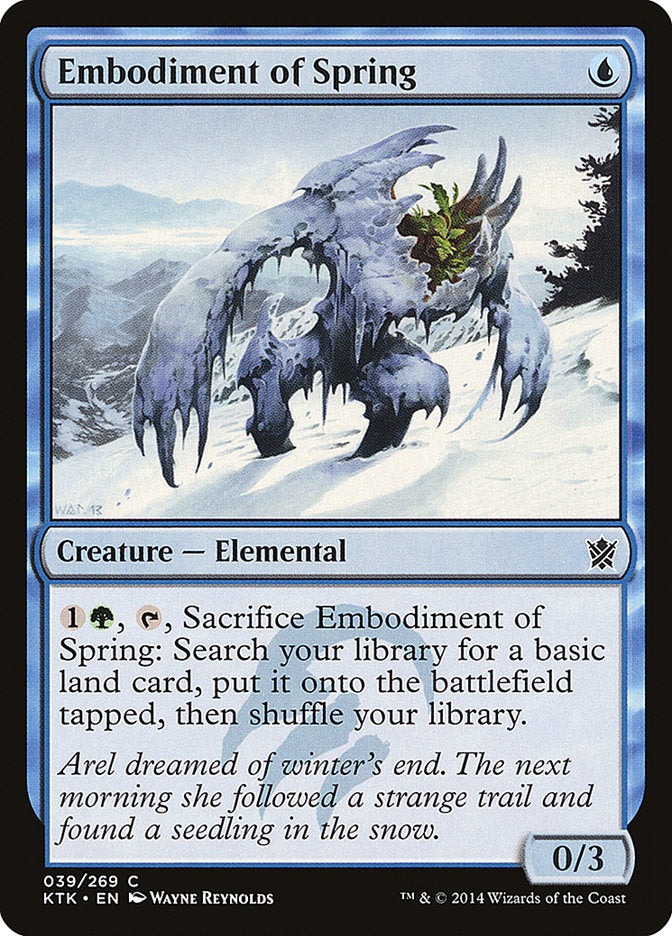 Embodiment of Spring [Khans of Tarkir] 