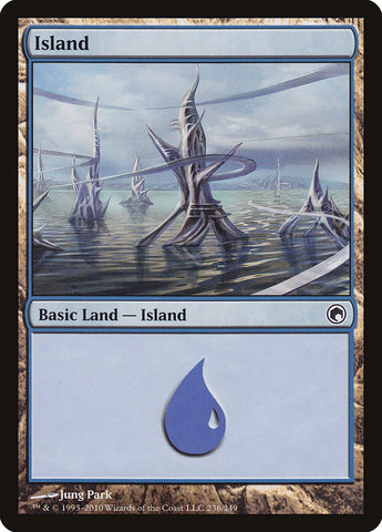 Island (236) [Scars of Mirrodin] 