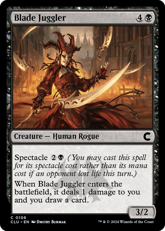 Blade Juggler [Ravnica: Clue Edition]