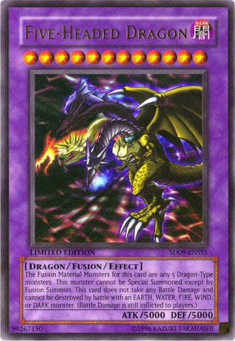 Five-Headed Dragon [SD09-ENSS1] Ultra Rare 