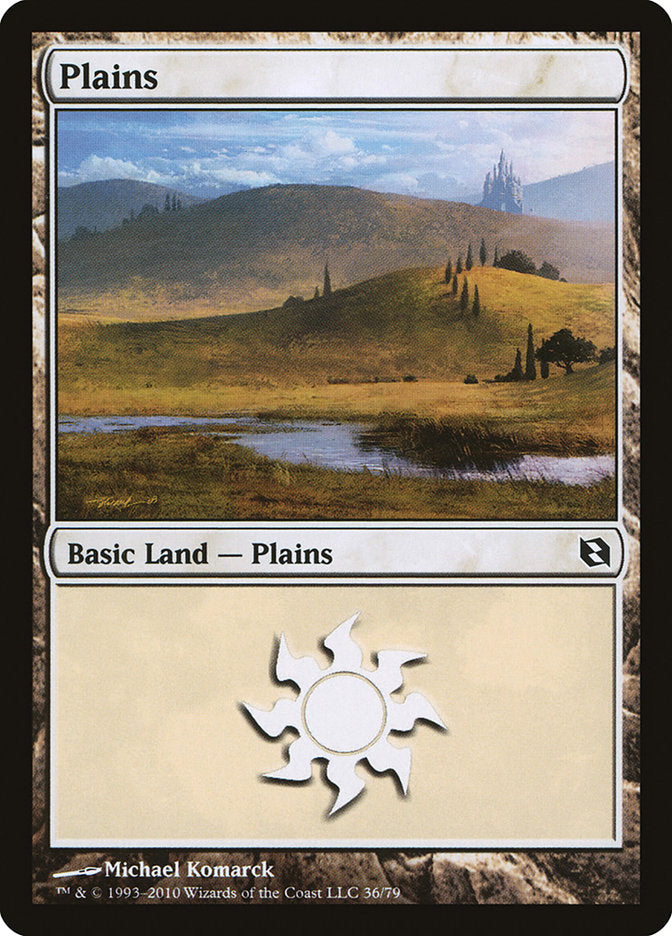 Plains (36) [Duel Decks: Elspeth vs. Tezzeret] 