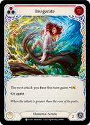 Invigorate (Red) [ELE103] (Tales of Aria) 1st Edition Rainbow Foil 