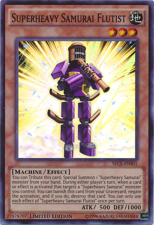 Superheavy Samurai Flutist [SECE-ENS01] Super Rare 