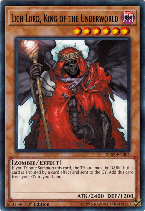 Lich Lord, King of the Underworld [SR06-EN005] Common 