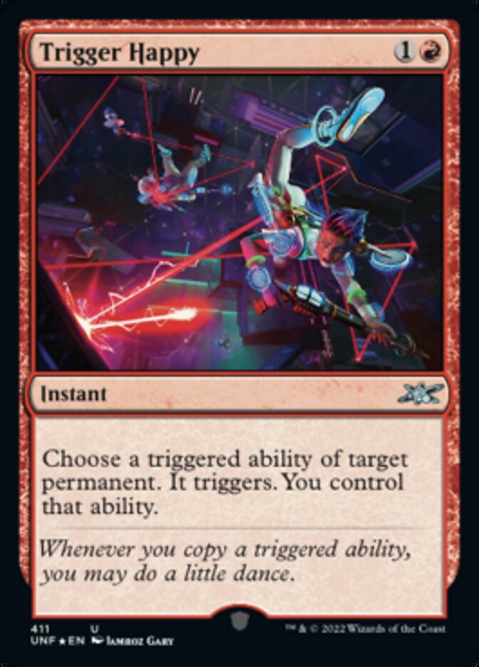 Trigger Happy (Galaxy Foil) [Unfinity] 