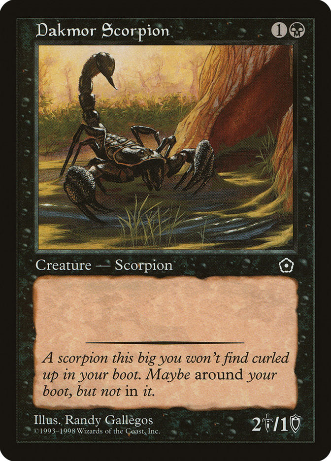 Dakmor Scorpion [Second Age Portal] 
