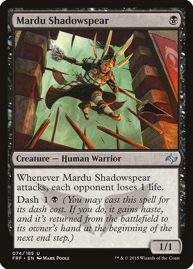 Mardu Shadowspear [Fate Reforged] 
