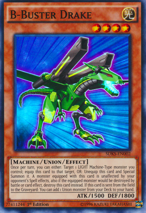 B-Buster Drake [SDKS-EN002] Super Rare 