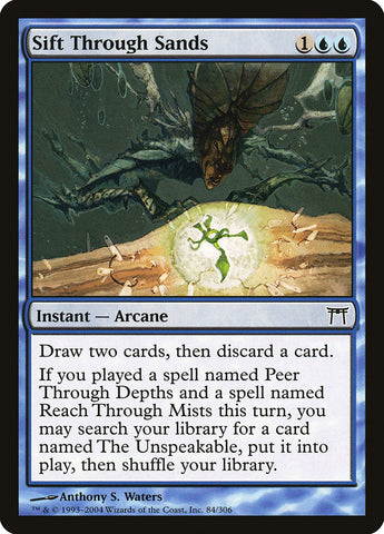 Sift Through Sands [Champions of Kamigawa] 