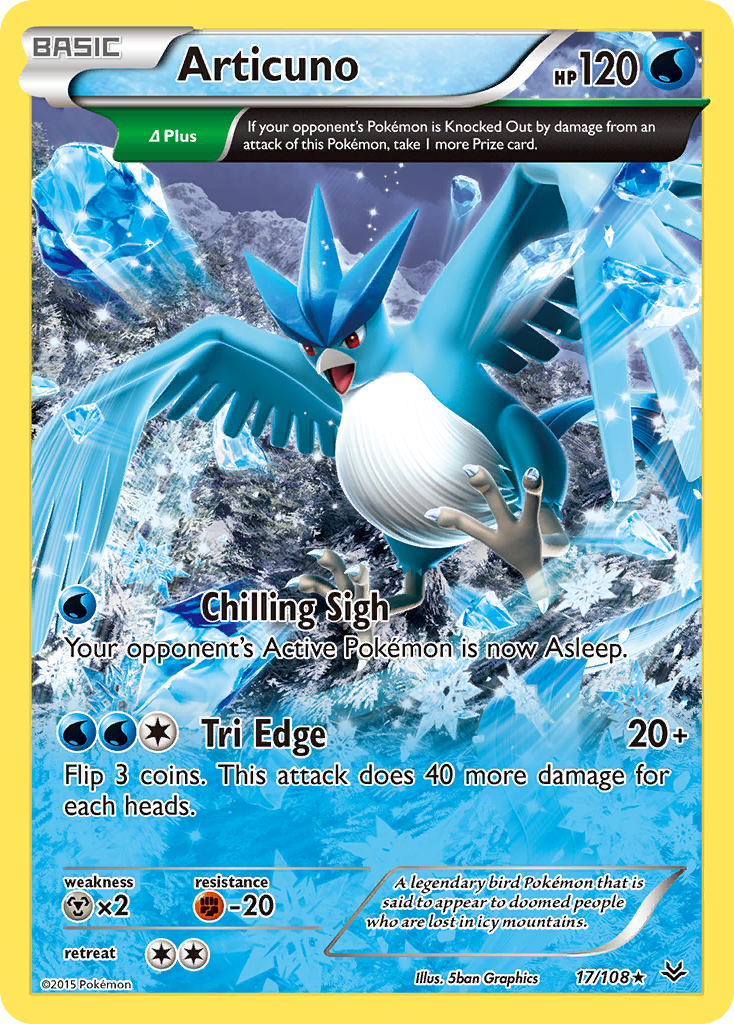 Articuno (17/108) [XY: Roaring Skies] 