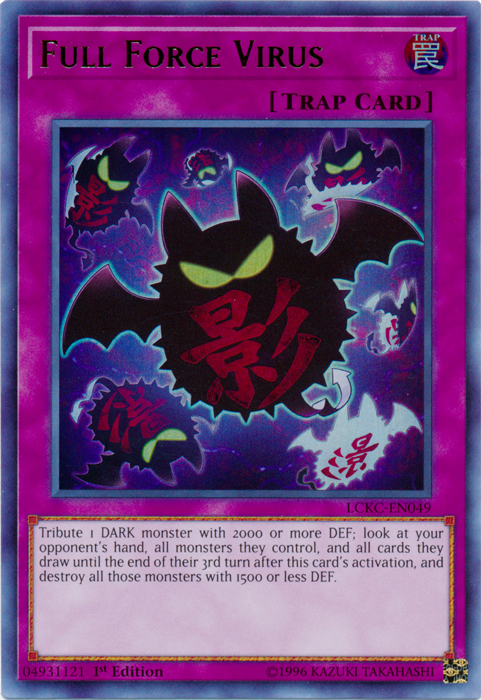 Full Force Virus [LCKC-EN049] Ultra Rare 