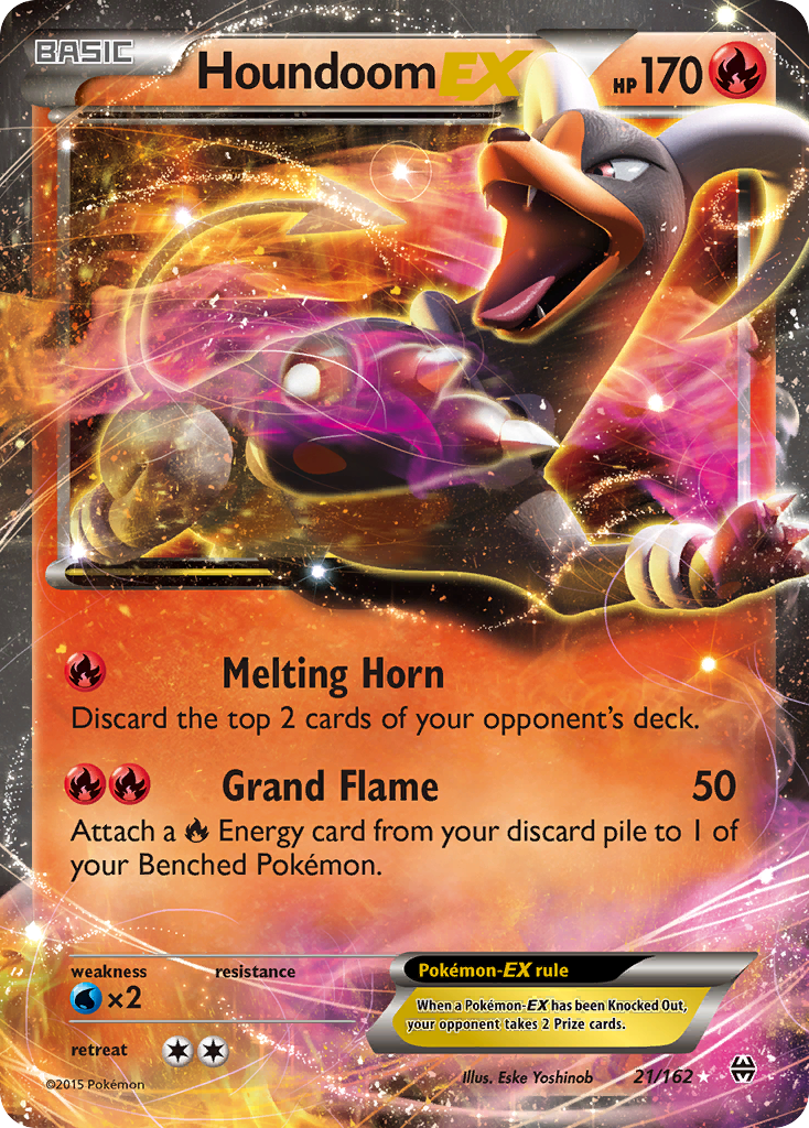 Houndoom EX (21/162) [XY: BREAKthrough] 