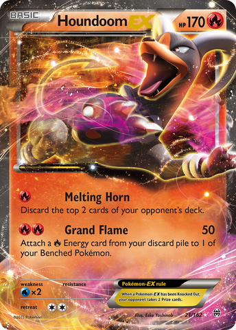 Houndoom EX (21/162) [XY: BREAKthrough] 