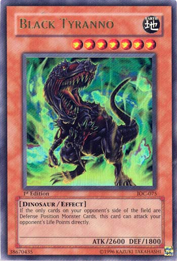 Black Tyranno [IOC-075] Ultra Rare 