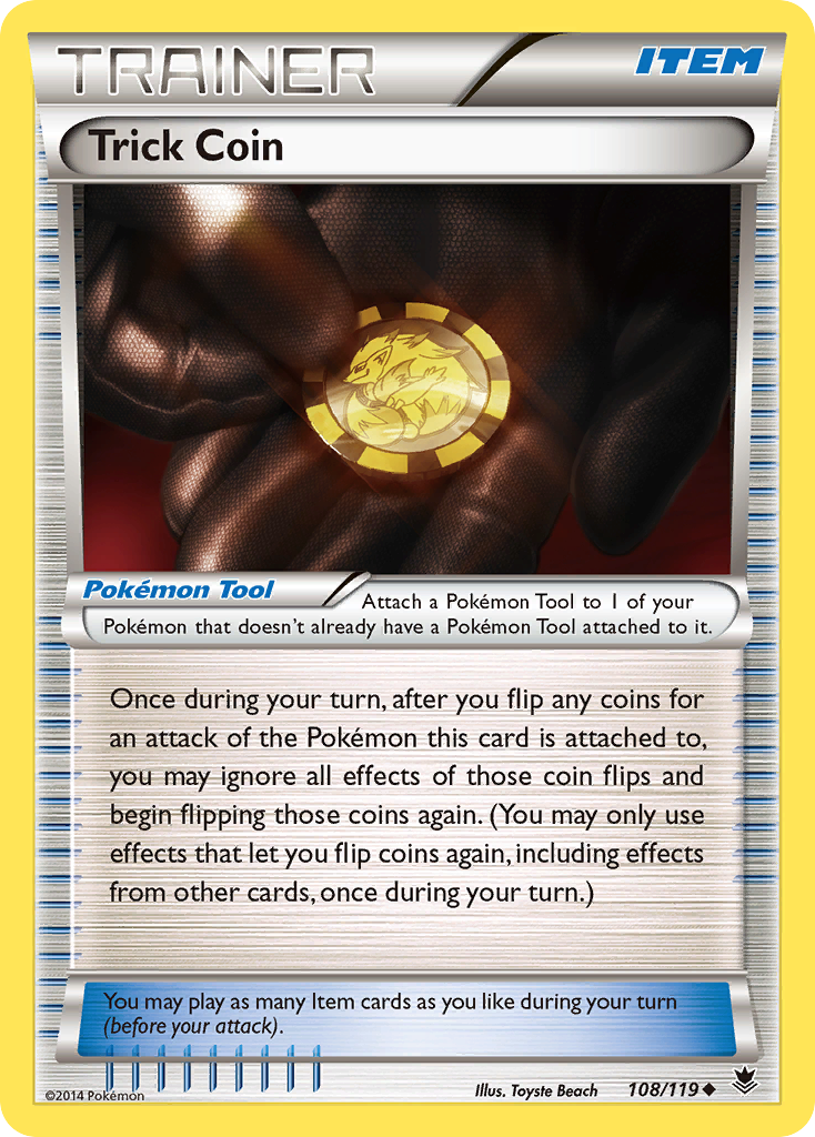 Trick Coin (108/119) [XY: Phantom Forces] 