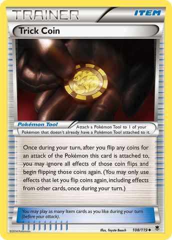 Trick Coin (108/119) [XY: Phantom Forces] 