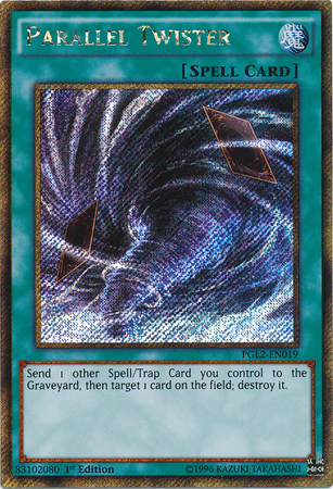 Parallel Twister [PGL2-EN019] Gold Secret Rare 