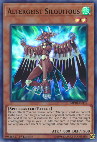 Altergeist Silquitous [MP18-EN114] Super Rare 