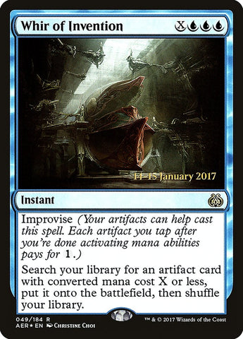Whir of Invention [Aether Revolt Prerelease Promos] 