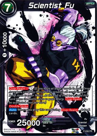 Scientist Fu (Alternate Art) (P-036) [Special Anniversary Set] 
