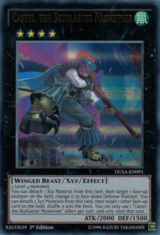 Castel, the Skyblaster Musketeer [DUSA-EN093] Ultra Rare 