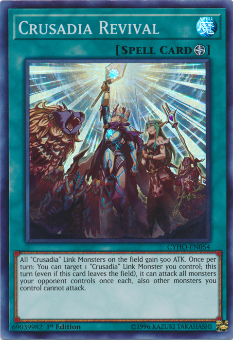 Crusadia Revival [CYHO-EN054] Super Rare 