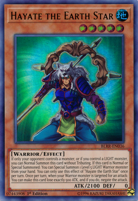 Hayate the Earth Star [BLRR-EN036] Ultra Rare 