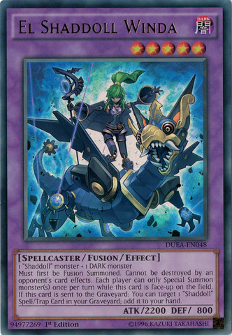 El Shaddoll Winda [DUEA-EN048] Ultra Rare 