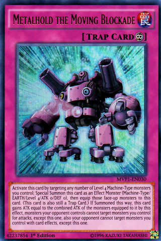 Metalhold the Moving Blockade [MVP1-EN030] Ultra Rare 