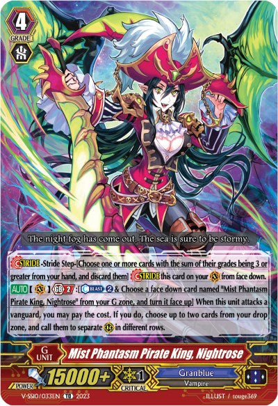 Mist Phantasm Pirate King, Nightrose (V-SS10/033EN) [Premium Battle Deckset 2023]