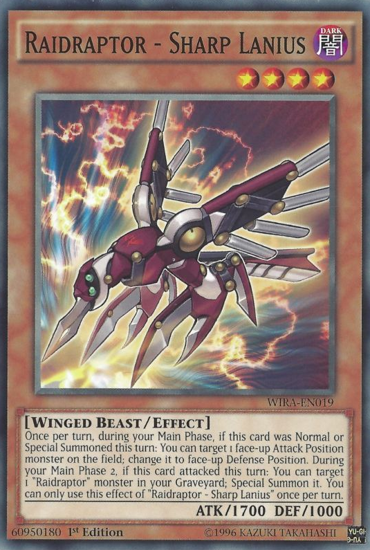 Raidraptor - Sharp Lanius [WIRA-EN019] Common 