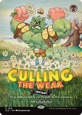 Culling the Weak (Rainbow Foil) [Secret Lair Drop Series] 