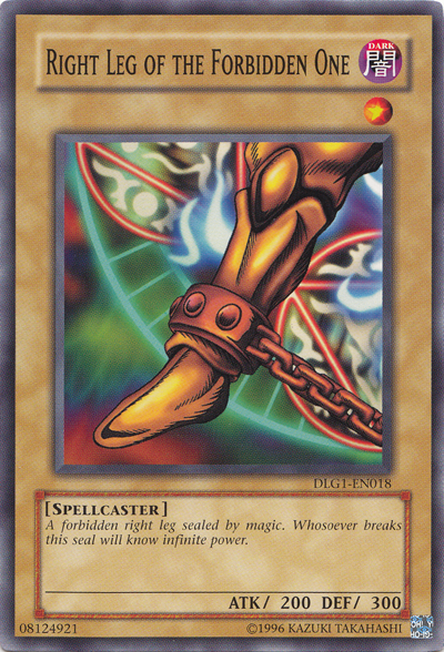 Right Leg of the Forbidden One [DLG1-EN018] Common 